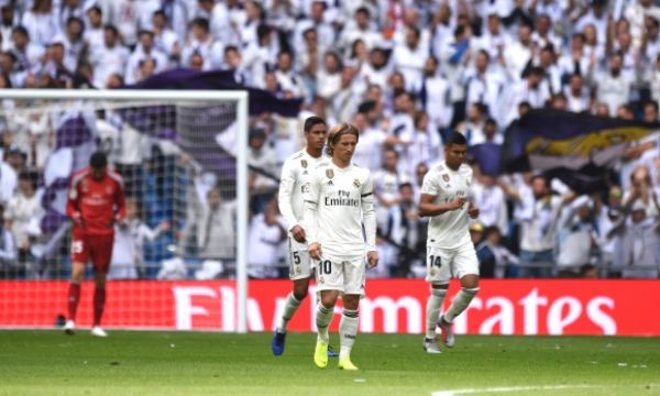 Нова издънка за Реал Мадрид! Леванте шокира Белия балет насред столицата (видео)