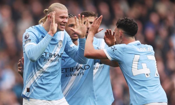 Холанд добави още два гола в победа над Евертън (видео)