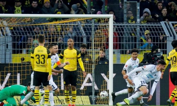 Невероятна издънка за Дортмунд - Хофе върна три гола за 15 минути и спаси точката