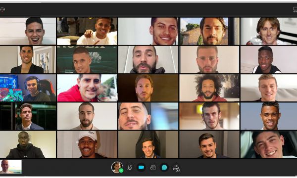 Зидан организира видеоконференция с футболистите на Реал Мадрид