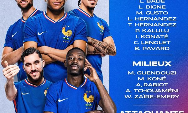 Франция обяви групата за мачовете от Лигата на нациите