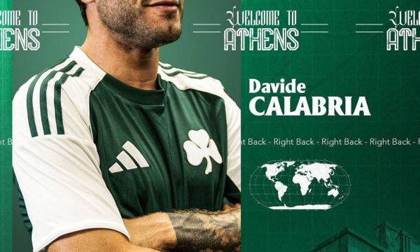 Панатинайкос обяви трансфера на Калабрия