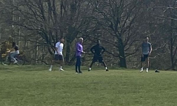 Моуриньо проведе секретна тренировка в парка