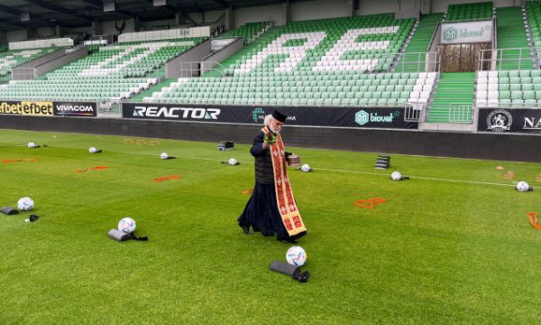  Лудогорец с първа тренировка на новия терен 