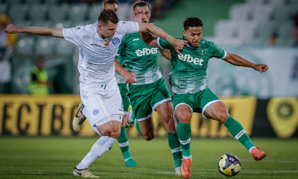 Късен гол носи аванс на Лудогорец преди реванша с Динамо Минск