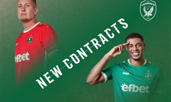 Двама основни играчи на Лудогорец удължиха своите договори с клуба