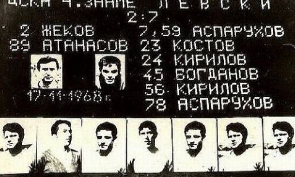 Левски отбелязаха годишнина от паметна победа над ЦСКА (видео)