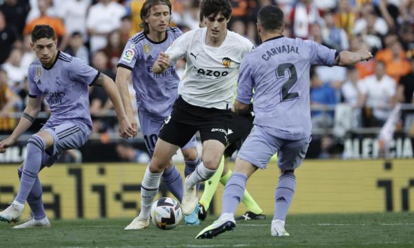 Валенсия взе дербито срещу Реал Мадрид