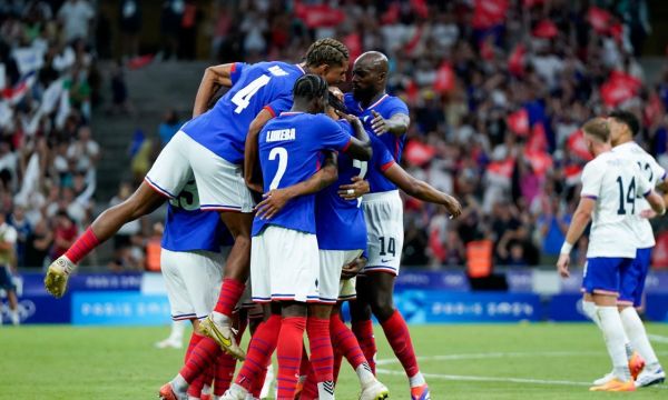 Франция стартира с победа участието си на олимпийския турнир по футбол