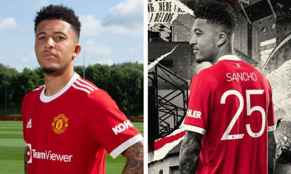 Санчо си избра номер в Ман Юнайтед