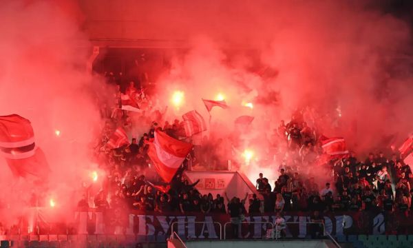 Феновете на ЦСКА отбелязаха подобаващо рождения ден на клуба (видео)