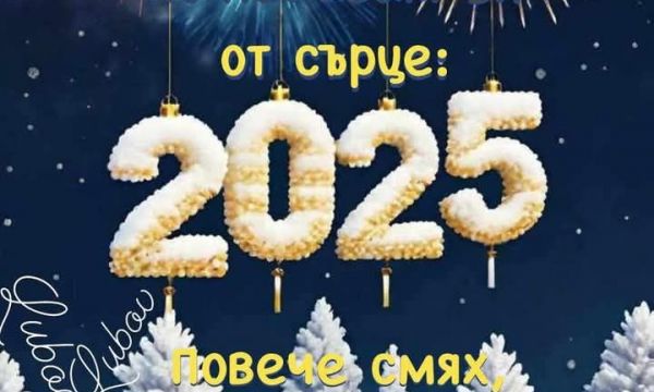 Честита Нова 2025 година, скъпи читатели!