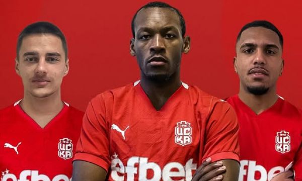 ЦСКА представи трима нови