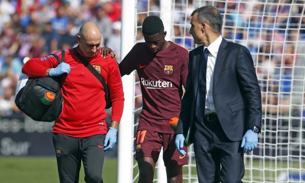 Барселона: Дембеле ще бъде аут за 3-4 месеца