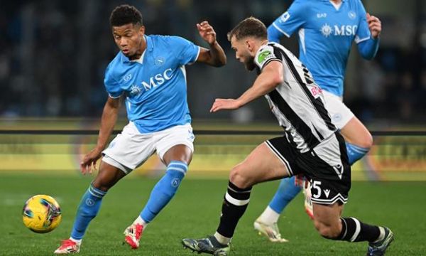 Наполи се препъна срещу Удинезе