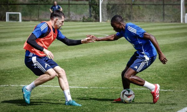 Веласкес закри една от тренировките на Левски преди Лудогорец