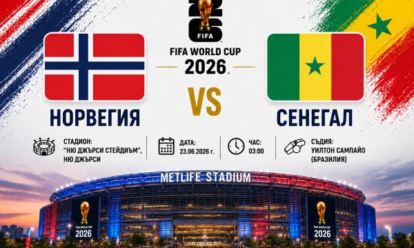 Норвегия - Сенегал: Без победител 