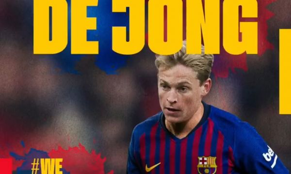 Барселона обяви за трансфера на Де Йонг