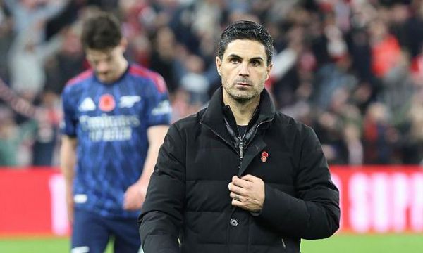 Артета: Боли от загубата на точки 