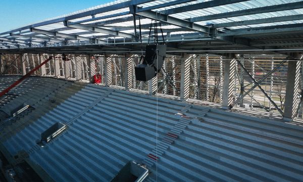 ЦСКА тества озвучителната система на „Армията