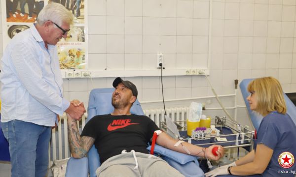 ЦСКА стана част от каузата - Дари кръв, спаси живот!