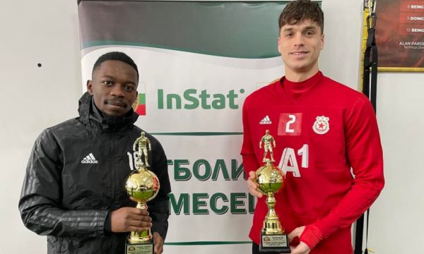 Двама от ЦСКА спечелиха приза за Футболист №1 на InStat за ноември