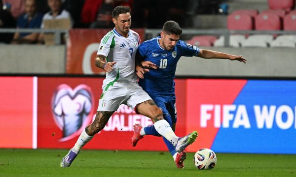 Италия се спаси от фиаско срещу Израел в луд мач