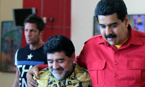 Марадона: Всички ние сме войници на Мадуро 