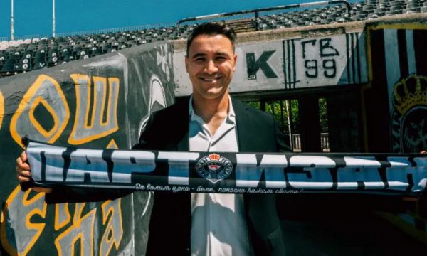 Янис Карабельов няма да запомни с добро дебюта си за Партизан