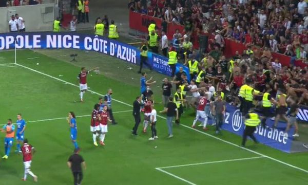 Президентът на Марсилия коментира инцидента в мача с Ница