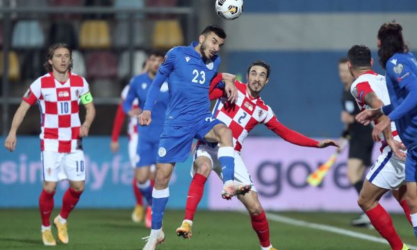Хърватия се измъчи срещу Кипър за първата си победа в квалификациите