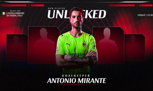 Милан обяви за подписване на договор с Миранте