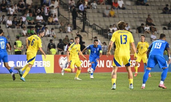 Украйна загуби точки на гости на  Азербайджан 