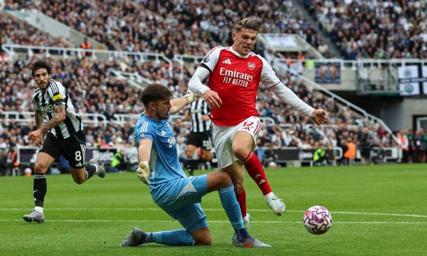 Артета смята, че Гьокереш е трябвало да получи дузпа срещу Нюкасъл