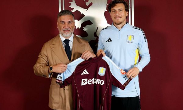 Астън Вила привлече Линдельоф