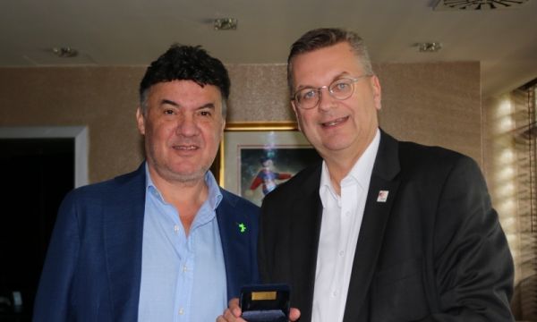Боби Михайлов прие президента на Германския футболен съюз
