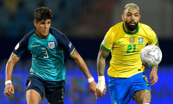 Бразилия с реми срещу Еквадор (видео)
