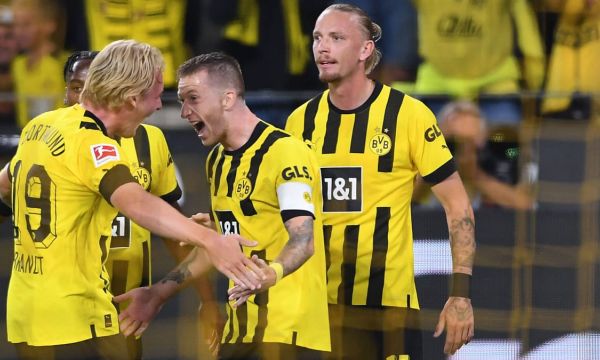 Дортмунд с минимална победа и временно на първо място (видео)