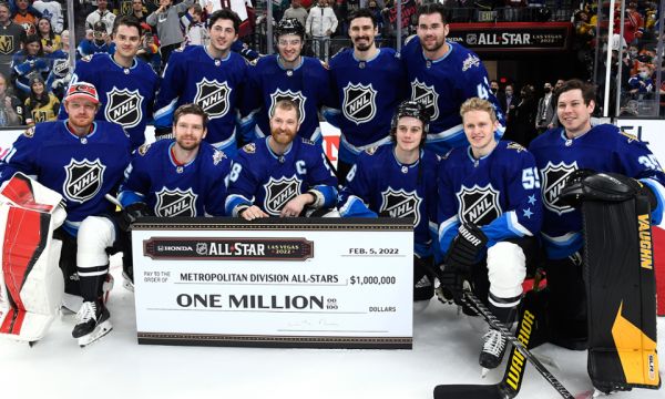Столичната дивизия спечели финала на Мача на звездите в НХЛ