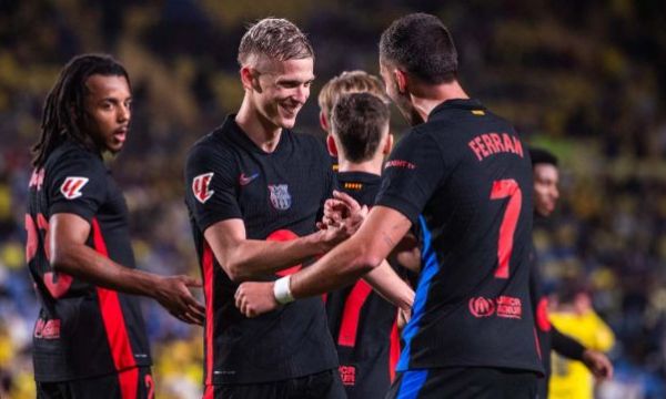  Барселона пречупи Лас Палмас (видео)