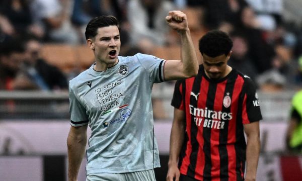 Милан се срина срещу Удинезе у дома (видео)