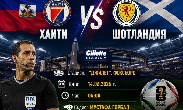 Хаити срещу Шотландия: „Гайдарите“ гонят исторически старт на Мондиал 2026
