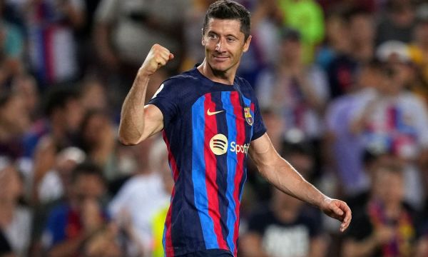 Лева изпревари Неймар и се изравни с Енрике по голове за Барса