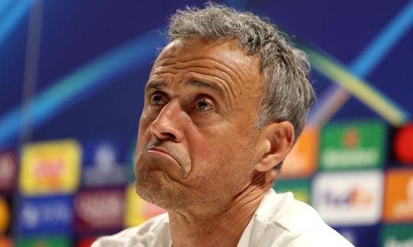 Енрике обясни защо е бил на трибуните в мача с Аталанта