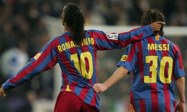 Пеп: Никой освен Меси не се сравнява с Роналдиньо