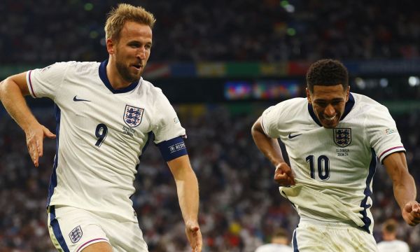 Супер гол на Белингам и Хари Кейн спасиха Англия срещу Словакия (видео)
