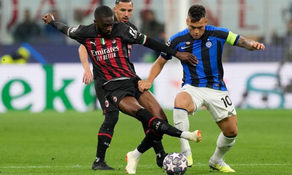 Интер взе първото полуфинално дерби срещу Милан