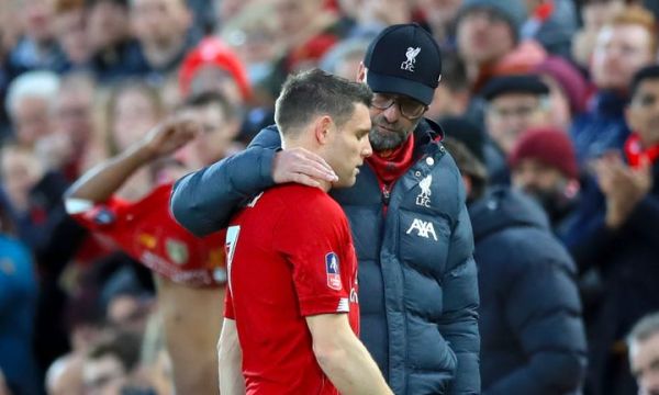 Ливърпул загуби Милнър заради травма