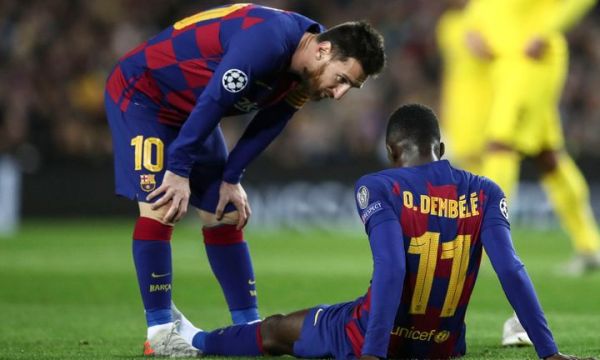Барселона публикува информация за новата травма на Дембеле