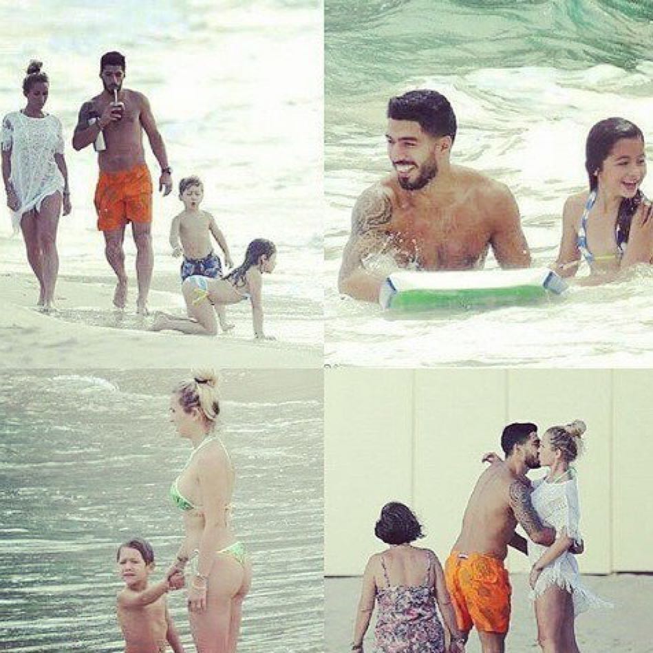 Семейство Суарес прекрасно провежда отпуската си. 